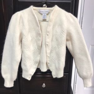 Lambswool and angora rabbit vintage sweater